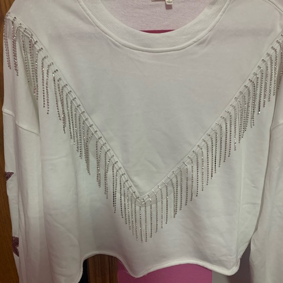 NWOT. Sold at Dry Goods. Brand is Baevely. Size Large Cropped. - Picture 5 of 5